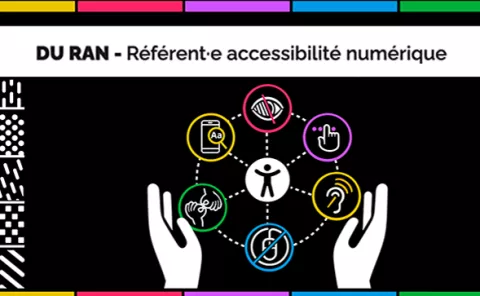 Vignette du DU Référent Accessibilité Numérique